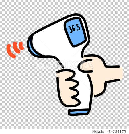 紅外線溫度計圖 紅外線溫度計圖 84285175