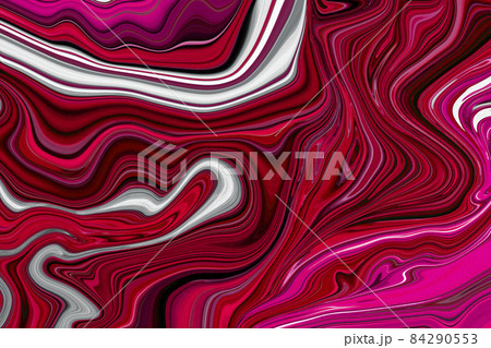 Fluid art. Marble ink colorful. Red and Pink marble pattern texture abstract background. can be used for background or wallpaper, Flow ink Fluid art. Marble ink colorful. Red and Pink marble pattern texture abstract background. can be used for background or wallpaper, Flow ink 84290553