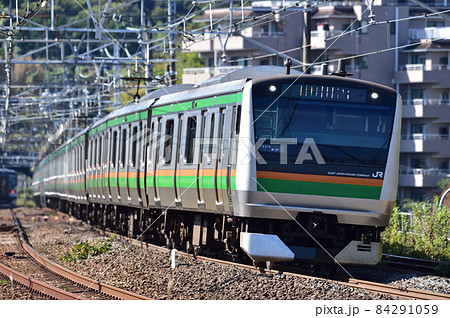 東海道本線 真鶴 JR東日本 E233系3000番台 U233編成(小山) 東海道本線 真鶴 JR東日本 E233系3000番台 U233編成(小山) 84291059