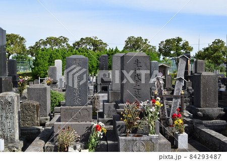 お墓の風景 84293487