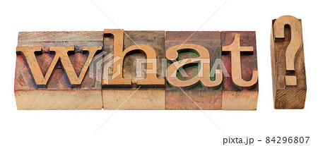 what question in letterpress type what question in letterpress type 84296807