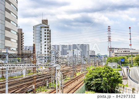 川崎の都市風景　川崎駅 84297332