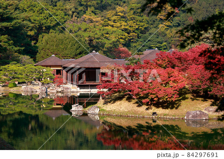 《香川県》栗林公園・紅葉 84297691