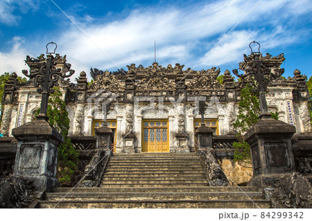 Tomb of Khai Dinh in Hue, Vietnam 84299342