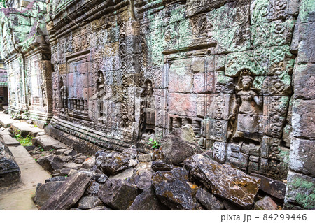 Preah Khan temple in Angkor Wat Preah Khan temple in Angkor Wat 84299446