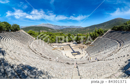 Epidaurus Amphitheater in Greece Epidaurus Amphitheater in Greece 84301371