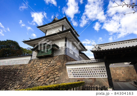金沢城石川門(金沢市-石川県) 84304163