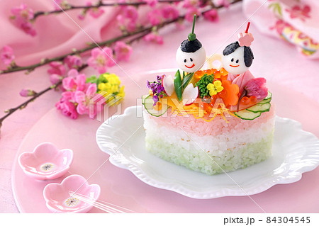 かわいいひな祭り おひな様ケーキ ちらしケーキ寿司 ひし形ケーキ かわいいひな祭り おひな様ケーキ ちらしケーキ寿司 ひし形ケーキ 84304545
