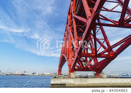 港大橋　-南港三角公園にて 84304803