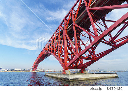 港大橋 -南港三角公園にて 港大橋 -南港三角公園にて 84304804