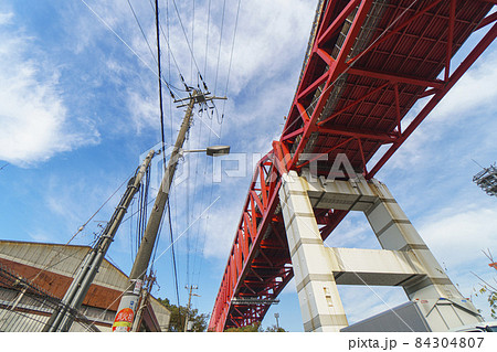 港大橋 -南港三角公園にて 港大橋 -南港三角公園にて 84304807