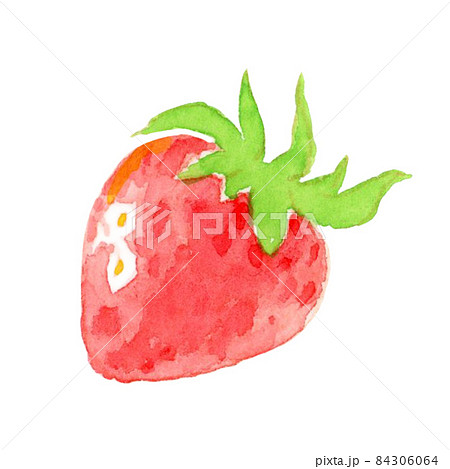 苺【手描き水彩画】 苺【手描き水彩画】 84306064