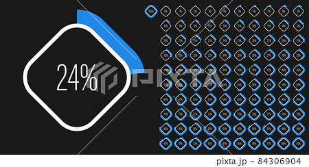 Set of rectangle percentage diagrams meters progress bar Set of rectangle percentage diagrams meters progress bar 84306904