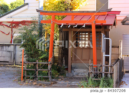 杉並区にある銀杏稲荷神社（6） 84307206
