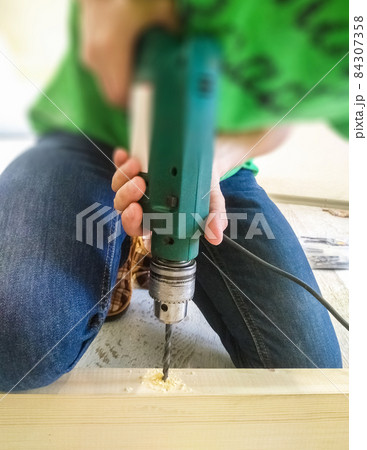 Repairman during maintenance work Repairman during maintenance work 84307358