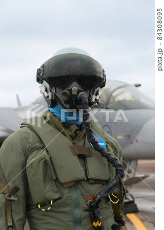 スウェーデン空軍JAS39グリペンのパイロット スウェーデン空軍JAS39グリペンのパイロット 84308095