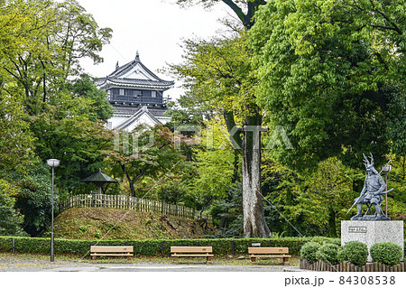 北側から望む岡崎城(11月初旬愛知県) 北側から望む岡崎城(11月初旬愛知県) 84308538