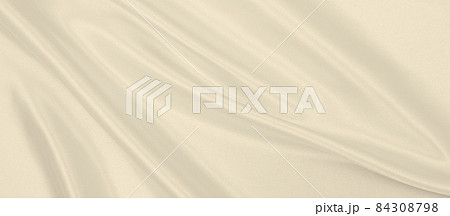 Smooth elegant golden silk or satin luxury cloth texture as wedding background. Luxurious background design. In Sepia toned. Retro style 84308798