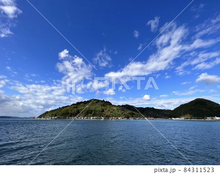 愛媛県宇和島市吉田町の港 愛媛県宇和島市吉田町の港 84311523