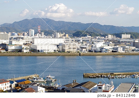 江波山気象館より眺めた広島市内の景色 江波山気象館より眺めた広島市内の景色 84312846