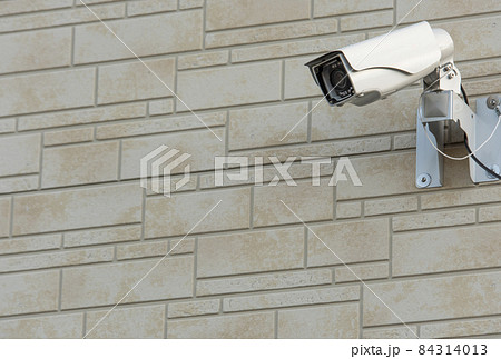 防犯カメラ、監視カメラ。防犯対策イメージ。 84314013