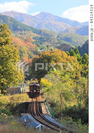 わたらせ渓谷鐵道「11月初旬の小中駅周辺の風景」 わたらせ渓谷鐵道「11月初旬の小中駅周辺の風景」 84314314