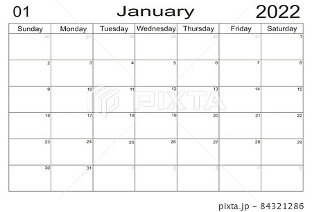 Planner January 2022. Empty cells of planner. Monthly organizer. Calendar 2022 Planner January 2022. Empty cells of planner. Monthly organizer. Calendar 2022 84321286