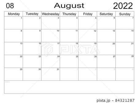 Planner June 2022. Empty cells of planner. Monthly organizer. Calendar 2022 84321287