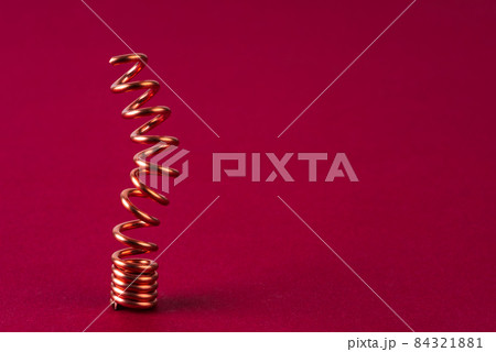 Scrap Copper Wire, Raw Materials Production and Manufacturing Concept Scrap Copper Wire, Raw Materials Production and Manufacturing Concept 84321881