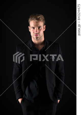 Feeling confident. Male beauty and masculinity. Guy Feeling confident. Male beauty and masculinity. Guy 84324475