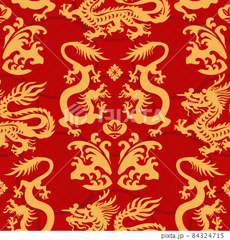 Dragon japanese pattern 12 Dragon japanese pattern 12 84324715