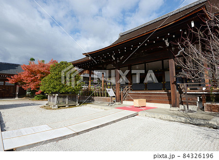 秋の大覚寺　宸殿　京都市右京区嵯峨 84326196