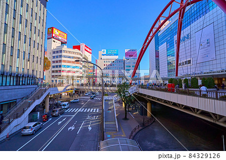 東京都立川市曙町2丁目のJR立川駅北口方面 東京都立川市曙町2丁目のJR立川駅北口方面 84329126