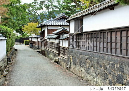 萩市の江戸屋横丁風景 84329847