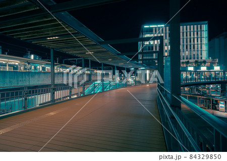 夜の姫路駅 夜の姫路駅 84329850