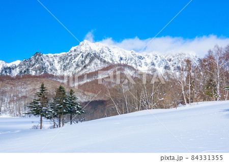 戸隠山（冬） 84331355