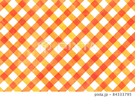 背景素材_水彩テクスチャ_オレンジ 84333795