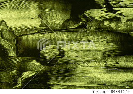 Abstract art background black and dark green colors. Watercolor painting on canvas with olive strokes and splash. Abstract art background black and dark green colors. Watercolor painting on canvas with olive strokes and splash. 84341175