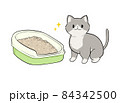 トイレがきれいで嬉しい猫 84342500