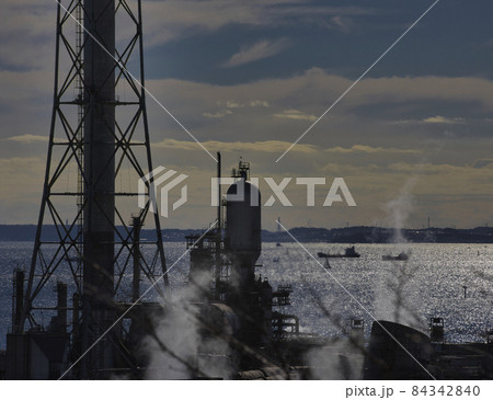 根岸湾 工業地区 工場地帯 根岸湾 工業地区 工場地帯 84342840