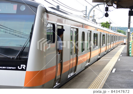 JR八高線東飯能駅の風景(2021年) 84347672