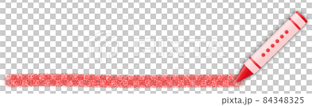 Character emphasis line written in red crayon - Stock Illustration ...