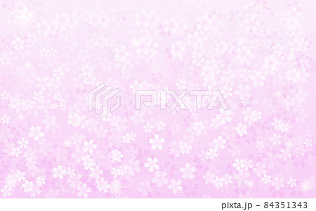 春の背景素材、桜の花びら 84351343