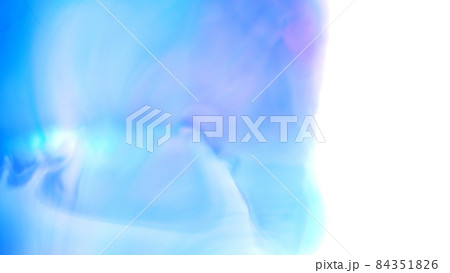 オーロラのような揺らぎが美しい水彩抽象背景画像 オーロラのような揺らぎが美しい水彩抽象背景画像 84351826