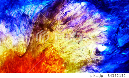 一瞬の弾ける瞬間を描いた抽象背景画像 一瞬の弾ける瞬間を描いた抽象背景画像 84352152