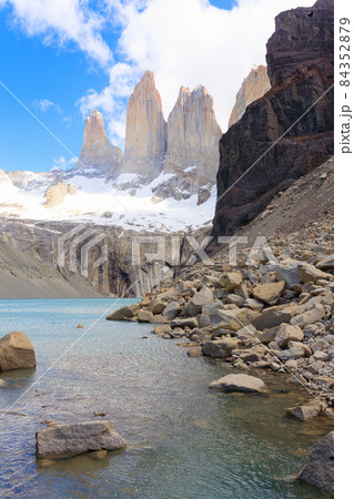 Torres del Paine view, Base Las Torres viewpoint, Chile Torres del Paine view, Base Las Torres viewpoint, Chile 84352879