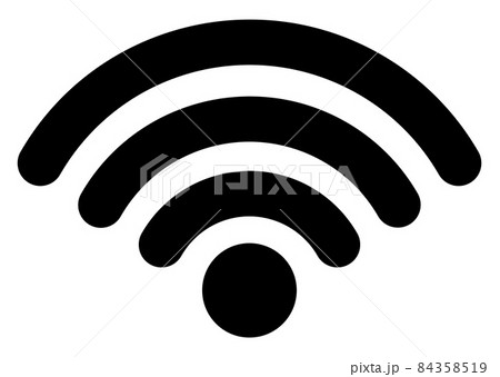 Raster Wifi Router Icon Illustration 84358519