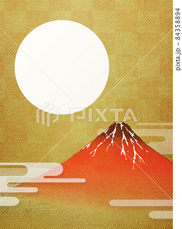 赤富士 浮世絵 赤富士 浮世絵 84358894