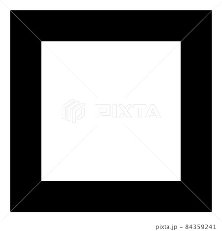 Raster Empty Square Icon Illustration 84359241