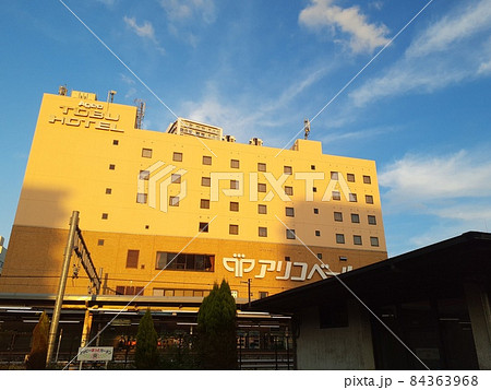 上尾駅西口　夕暮れ 84363968